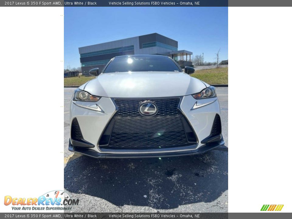 2017 Lexus IS 350 F Sport AWD Ultra White / Black Photo #2