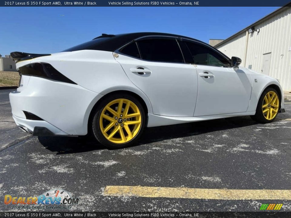 2017 Lexus IS 350 F Sport AWD Ultra White / Black Photo #5