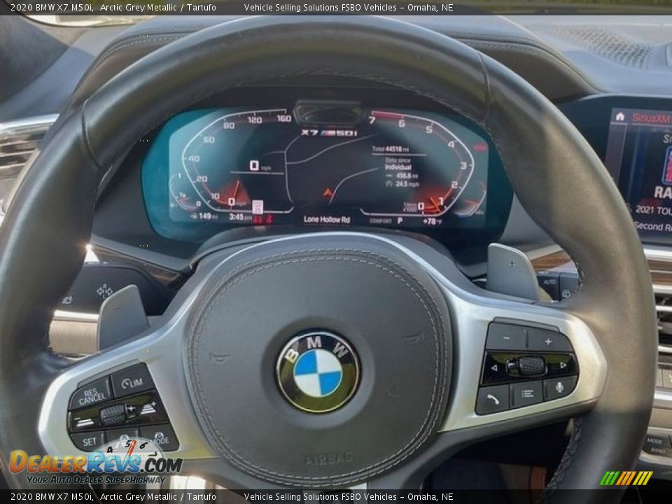 2020 BMW X7 M50i Steering Wheel Photo #5