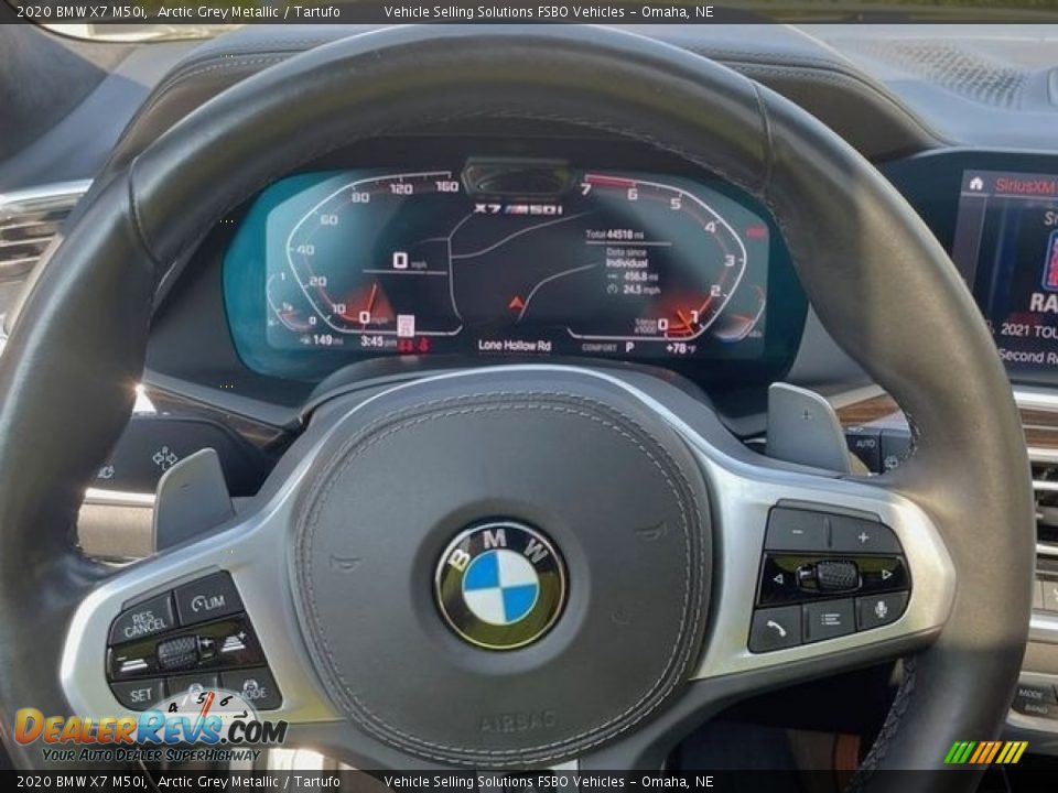 2020 BMW X7 M50i Steering Wheel Photo #5