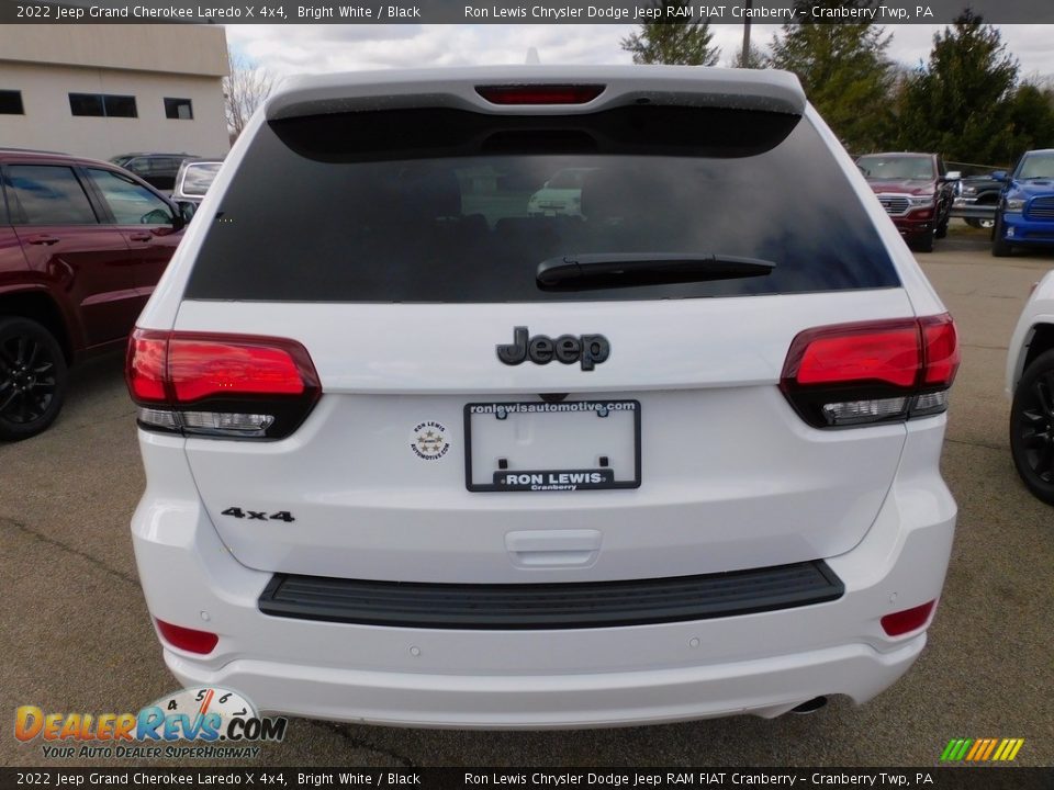 2022 Jeep Grand Cherokee Laredo X 4x4 Bright White / Black Photo #6