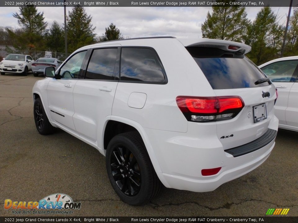 2022 Jeep Grand Cherokee Laredo X 4x4 Bright White / Black Photo #8