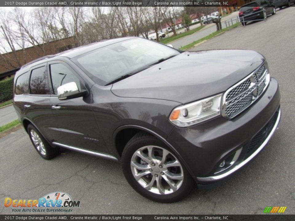 Front 3/4 View of 2017 Dodge Durango Citadel AWD Photo #3