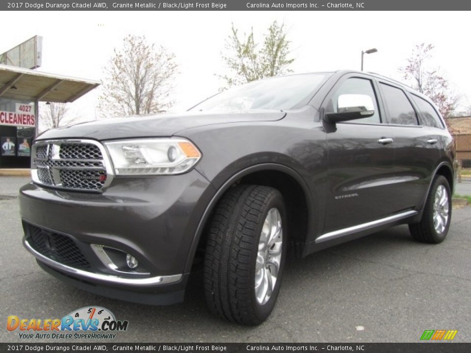 Granite Metallic 2017 Dodge Durango Citadel AWD Photo #6