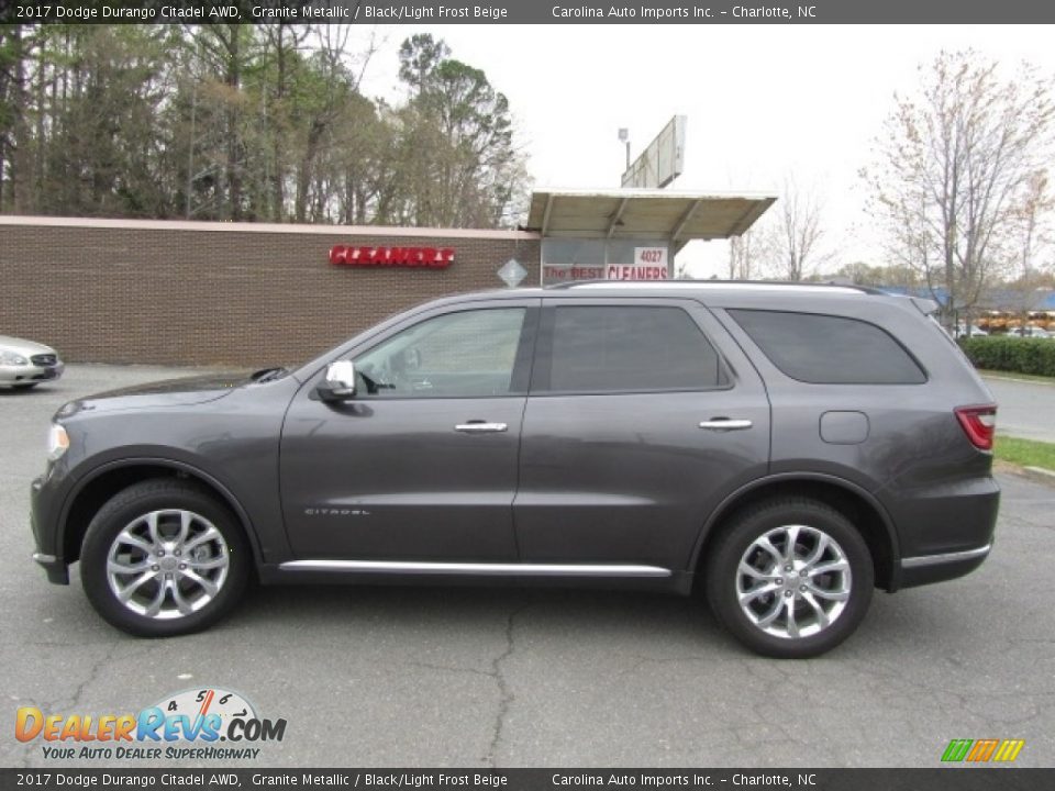 Granite Metallic 2017 Dodge Durango Citadel AWD Photo #7