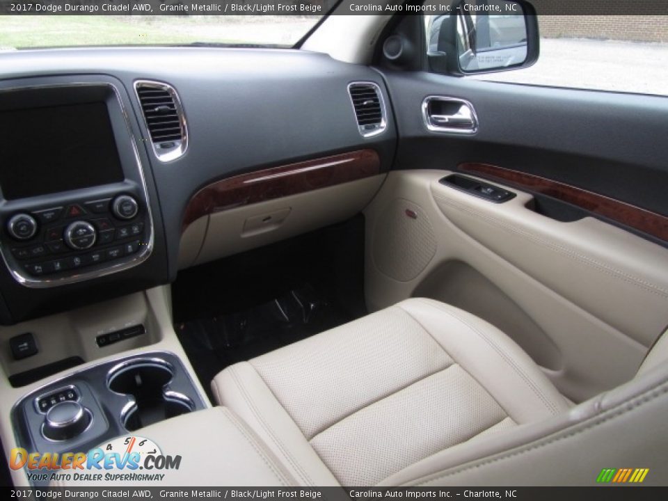 Front Seat of 2017 Dodge Durango Citadel AWD Photo #14