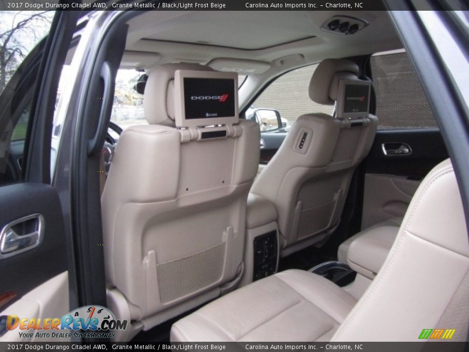 Rear Seat of 2017 Dodge Durango Citadel AWD Photo #19