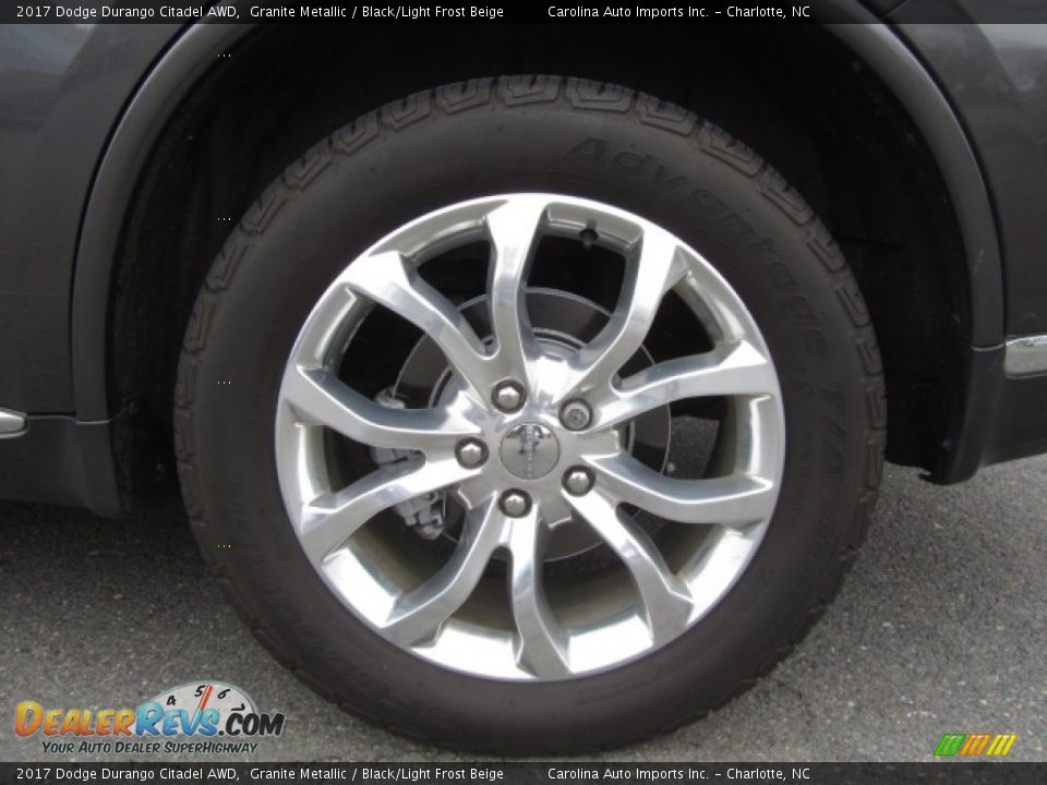 2017 Dodge Durango Citadel AWD Wheel Photo #26