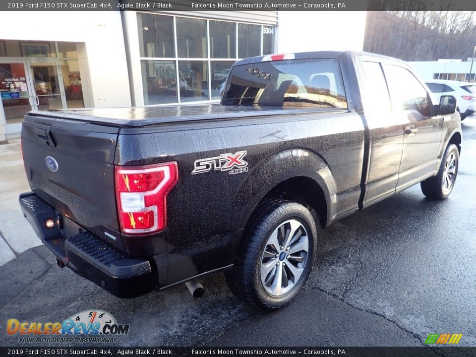 2019 Ford F150 STX SuperCab 4x4 Agate Black / Black Photo #2