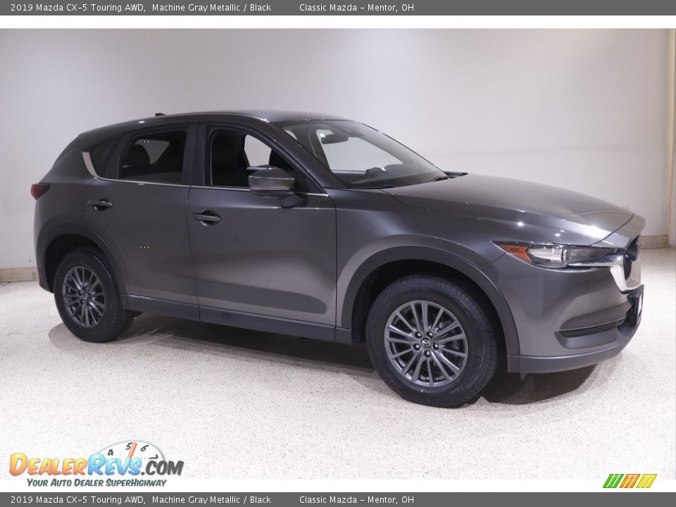 2019 Mazda CX-5 Touring AWD Machine Gray Metallic / Black Photo #1
