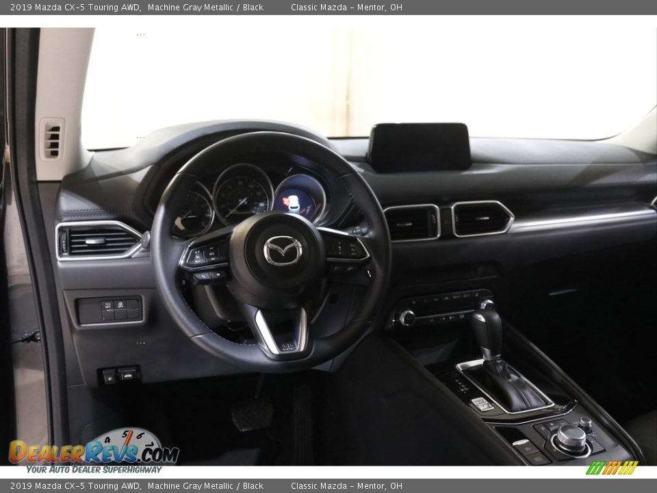 2019 Mazda CX-5 Touring AWD Machine Gray Metallic / Black Photo #6