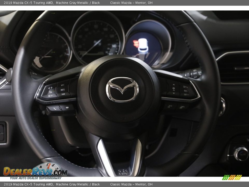 2019 Mazda CX-5 Touring AWD Machine Gray Metallic / Black Photo #7