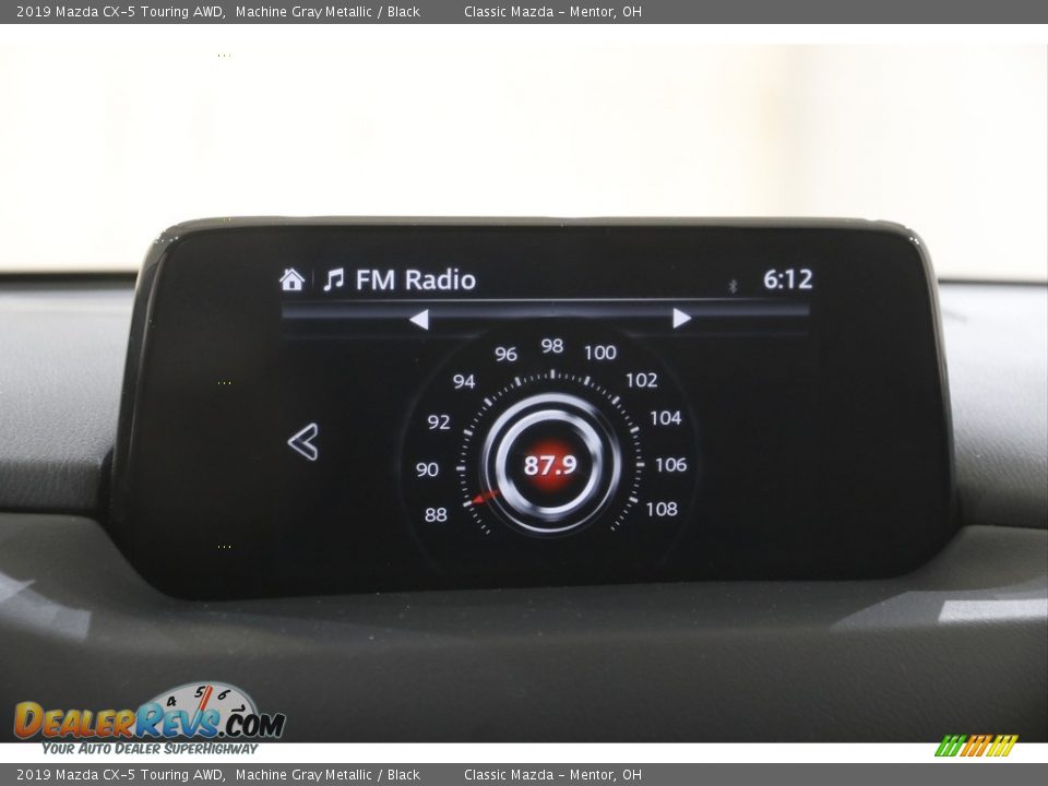 2019 Mazda CX-5 Touring AWD Machine Gray Metallic / Black Photo #10