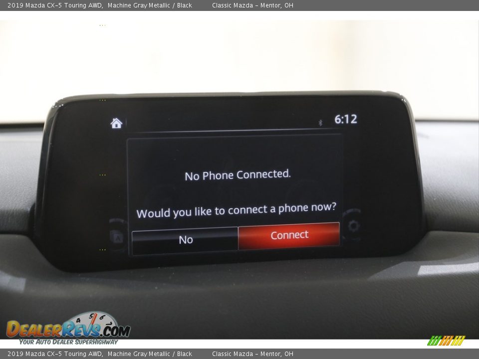 2019 Mazda CX-5 Touring AWD Machine Gray Metallic / Black Photo #11