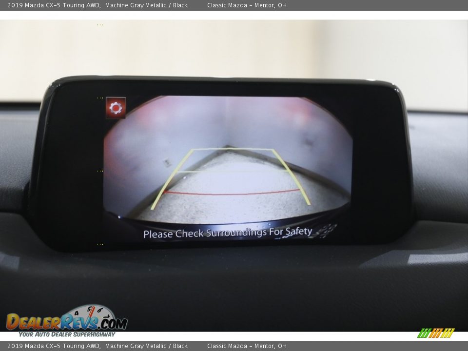 2019 Mazda CX-5 Touring AWD Machine Gray Metallic / Black Photo #12