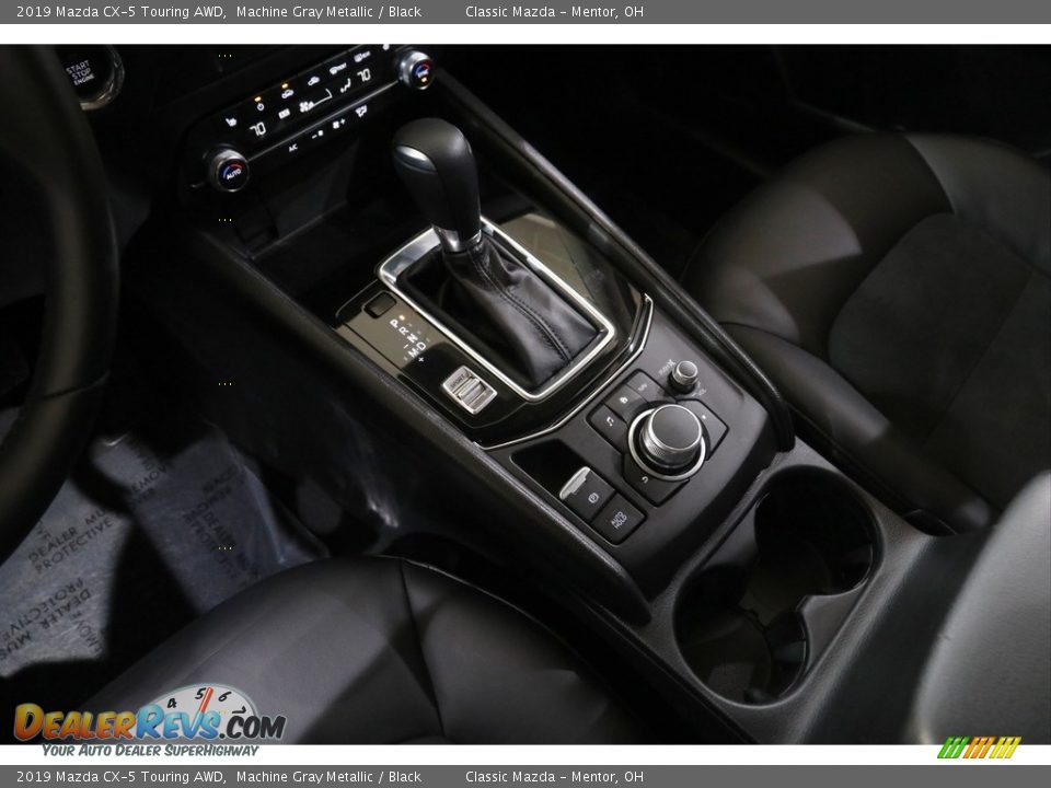 2019 Mazda CX-5 Touring AWD Machine Gray Metallic / Black Photo #14