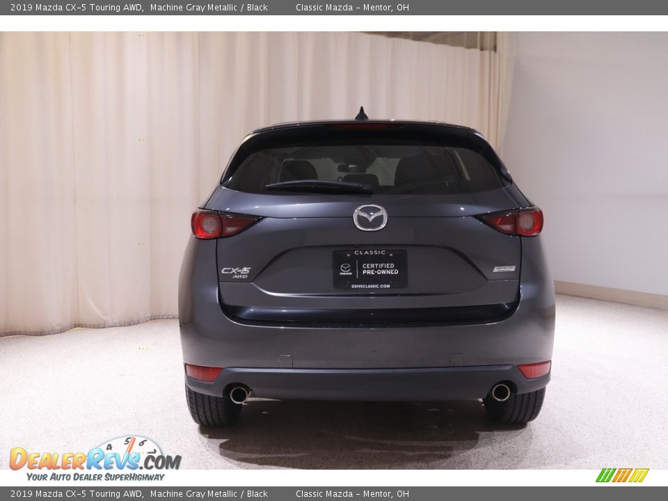 2019 Mazda CX-5 Touring AWD Machine Gray Metallic / Black Photo #18