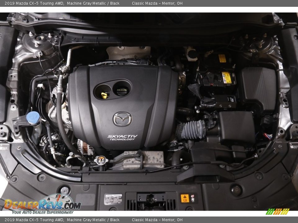 2019 Mazda CX-5 Touring AWD Machine Gray Metallic / Black Photo #19