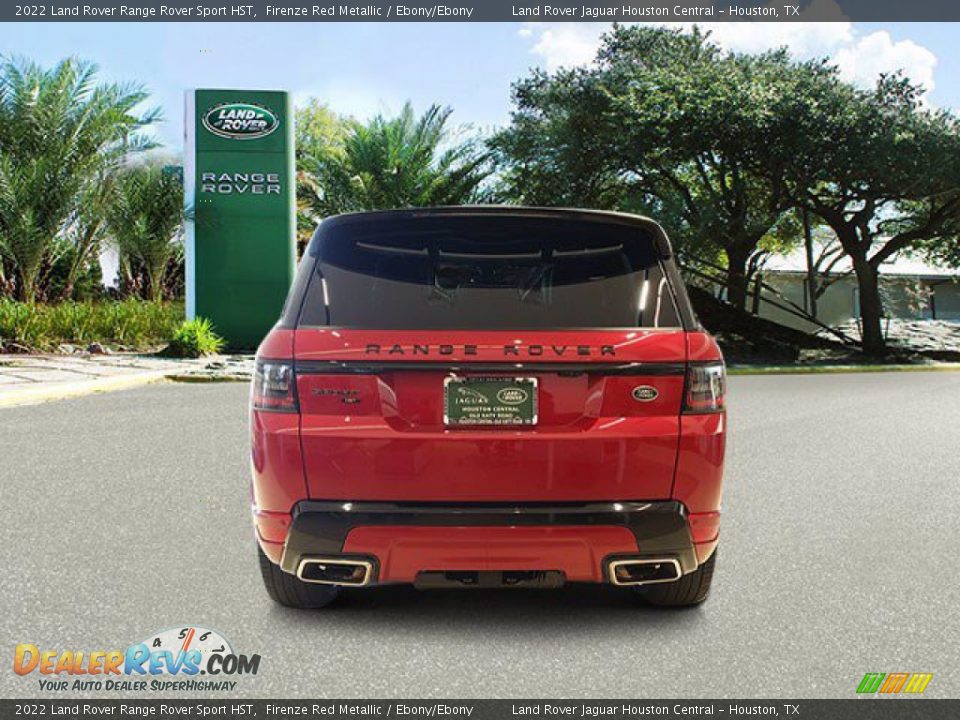 2022 Land Rover Range Rover Sport HST Firenze Red Metallic / Ebony/Ebony Photo #7