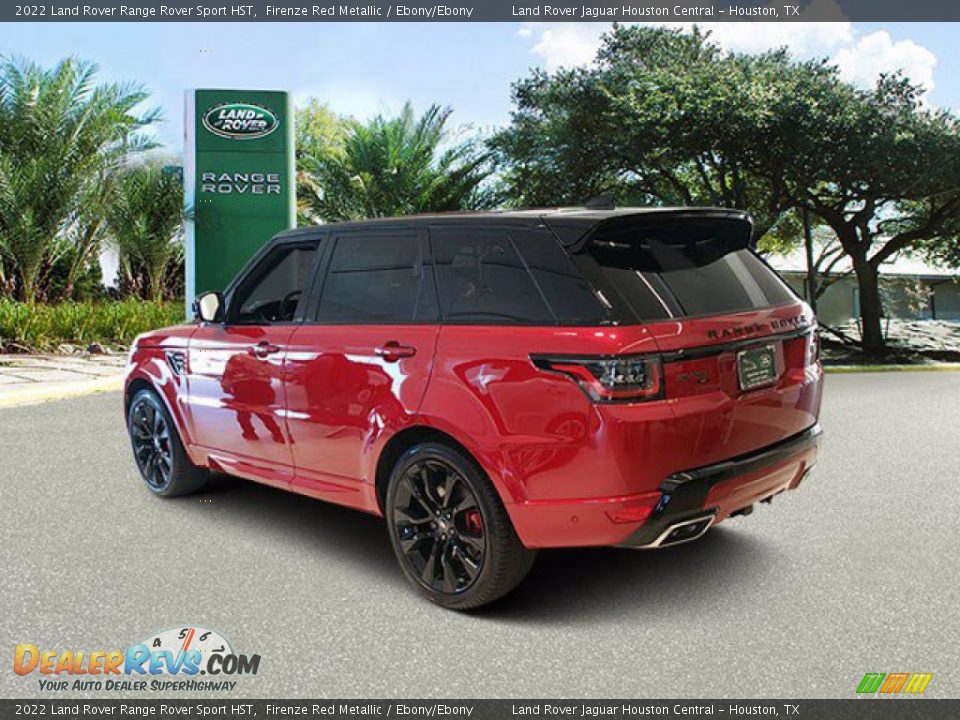 2022 Land Rover Range Rover Sport HST Firenze Red Metallic / Ebony/Ebony Photo #10