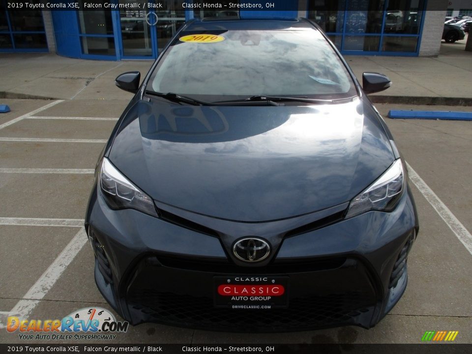 2019 Toyota Corolla XSE Falcon Gray metallic / Black Photo #2