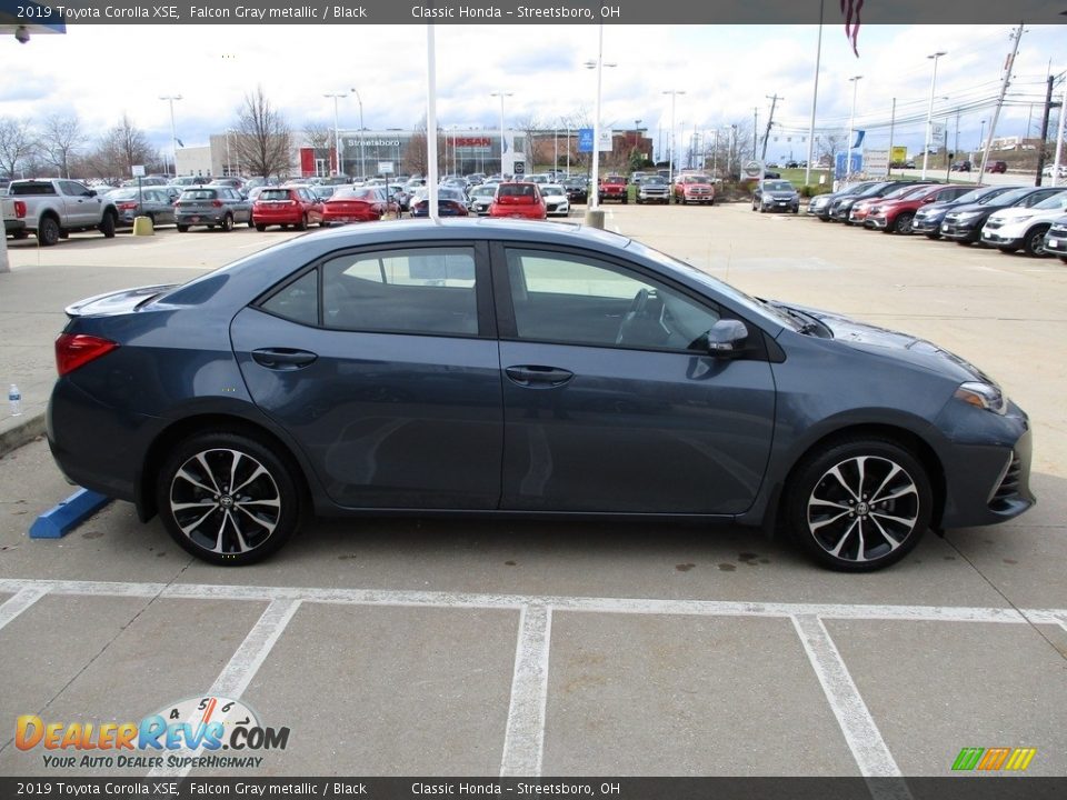 2019 Toyota Corolla XSE Falcon Gray metallic / Black Photo #4