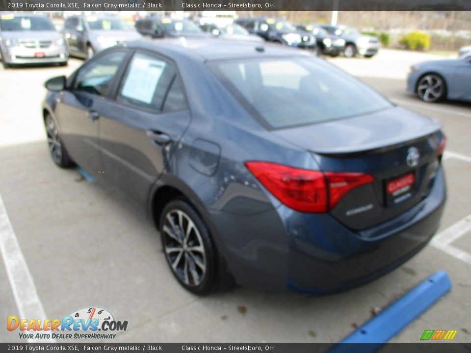 2019 Toyota Corolla XSE Falcon Gray metallic / Black Photo #9