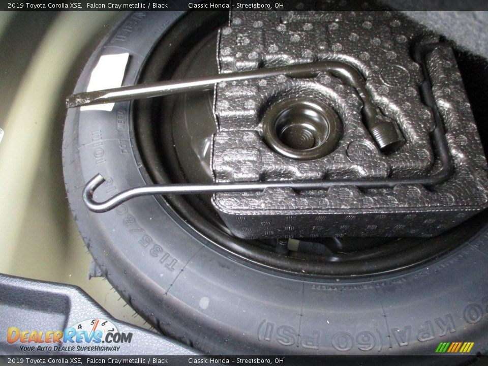 2019 Toyota Corolla XSE Falcon Gray metallic / Black Photo #15