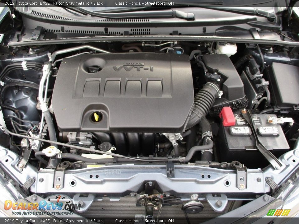 2019 Toyota Corolla XSE Falcon Gray metallic / Black Photo #16
