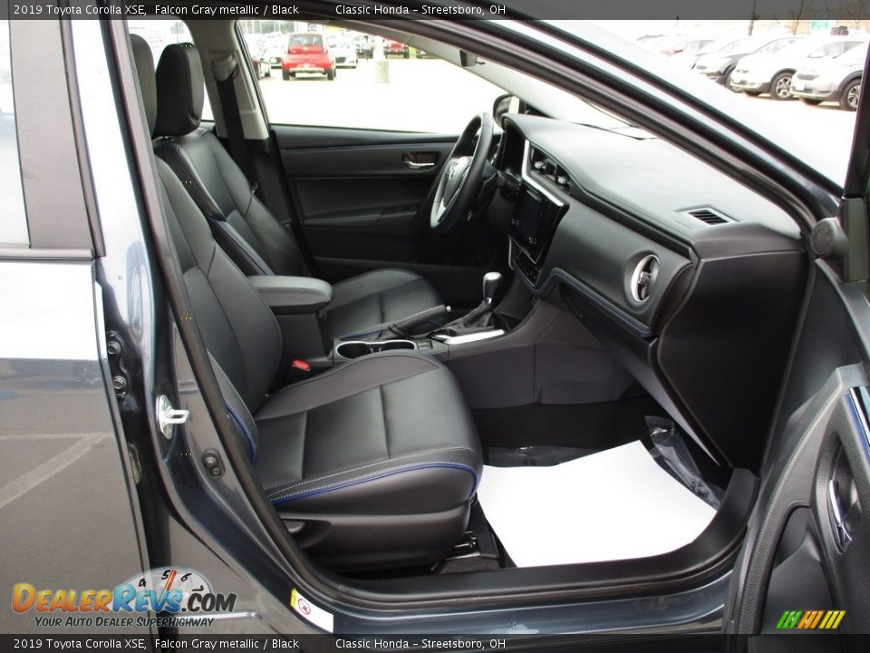 2019 Toyota Corolla XSE Falcon Gray metallic / Black Photo #18