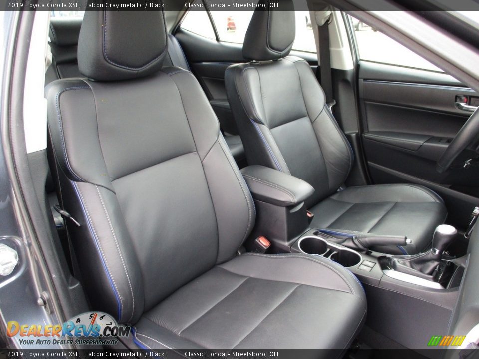 2019 Toyota Corolla XSE Falcon Gray metallic / Black Photo #19