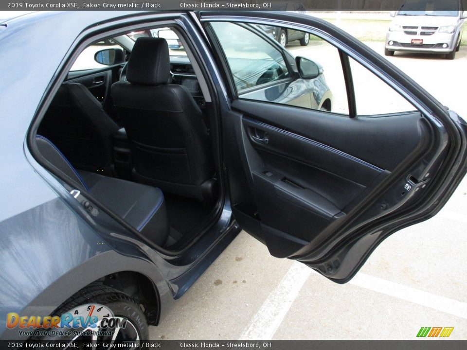 2019 Toyota Corolla XSE Falcon Gray metallic / Black Photo #21