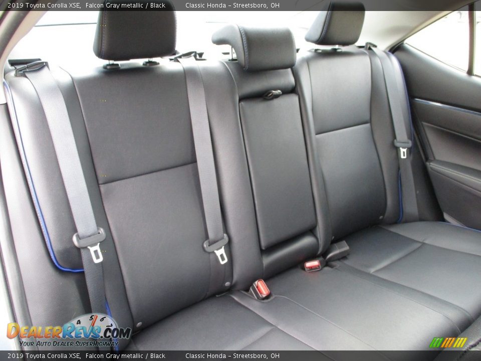 2019 Toyota Corolla XSE Falcon Gray metallic / Black Photo #23