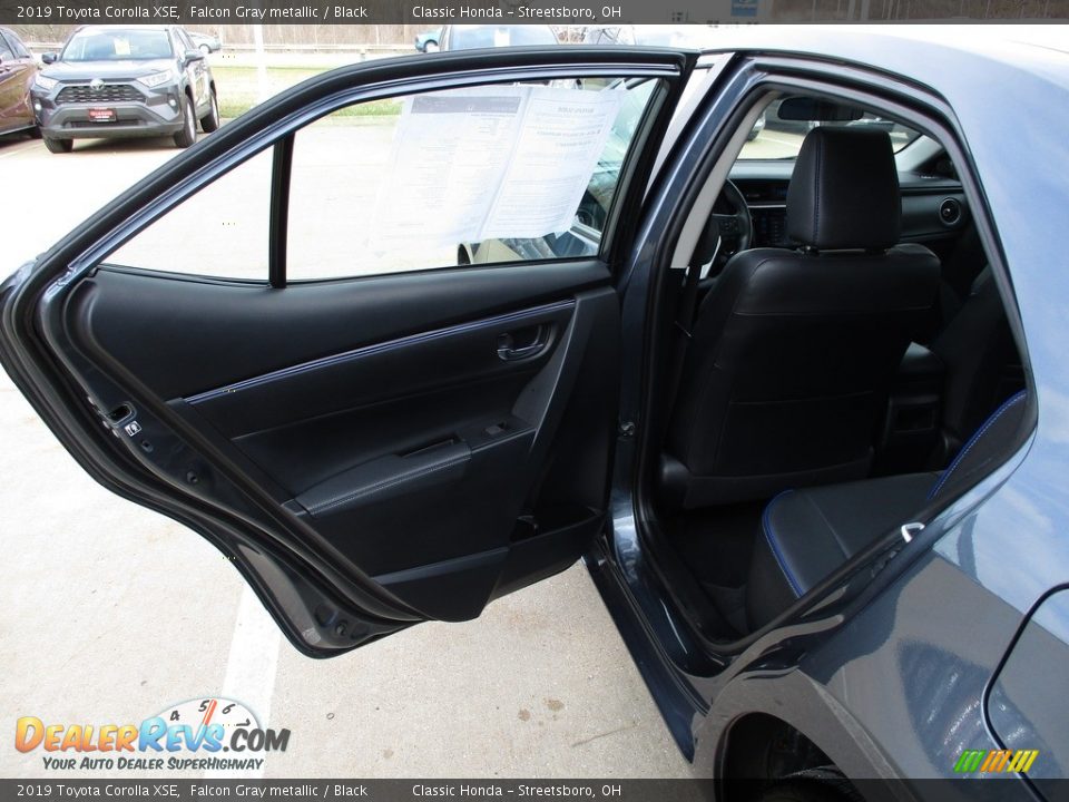 2019 Toyota Corolla XSE Falcon Gray metallic / Black Photo #24