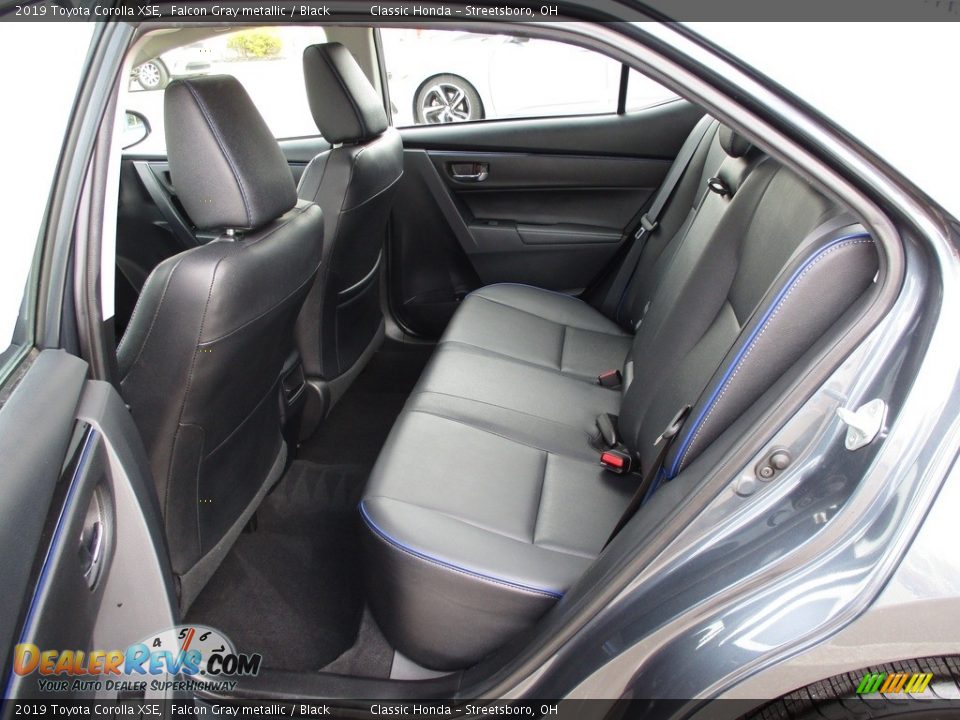 2019 Toyota Corolla XSE Falcon Gray metallic / Black Photo #25