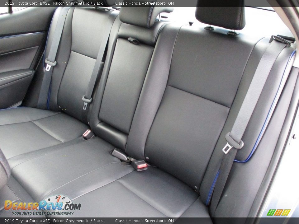 2019 Toyota Corolla XSE Falcon Gray metallic / Black Photo #26