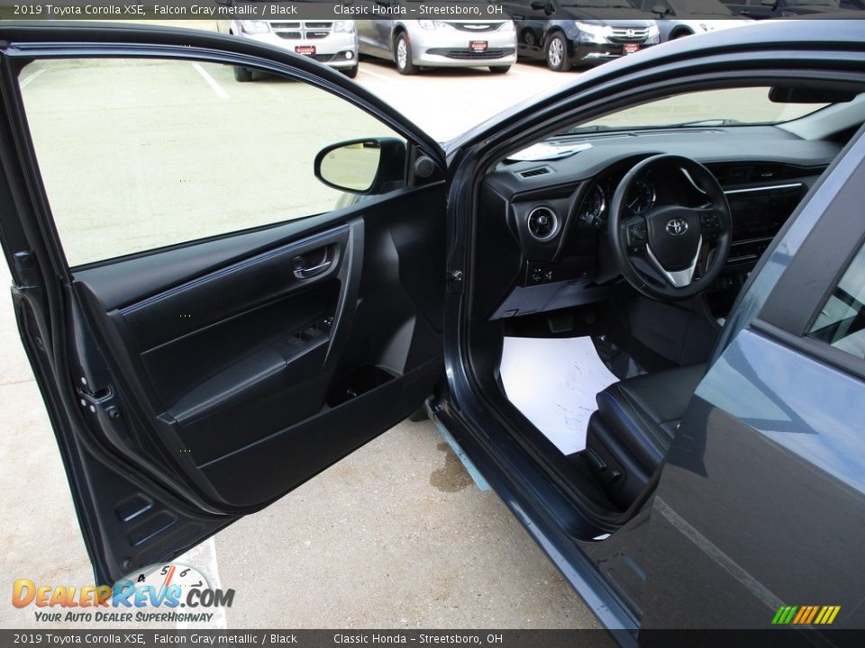 2019 Toyota Corolla XSE Falcon Gray metallic / Black Photo #27