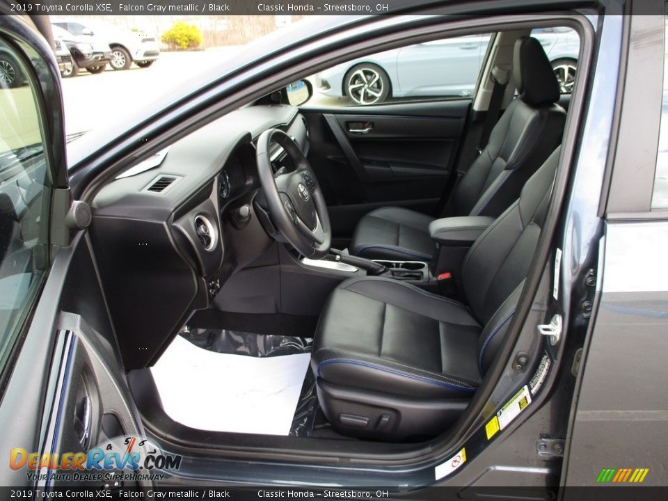 2019 Toyota Corolla XSE Falcon Gray metallic / Black Photo #28