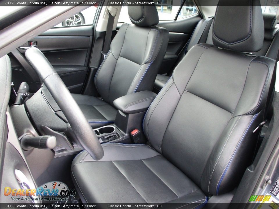 2019 Toyota Corolla XSE Falcon Gray metallic / Black Photo #29