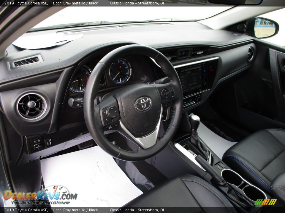 2019 Toyota Corolla XSE Falcon Gray metallic / Black Photo #30