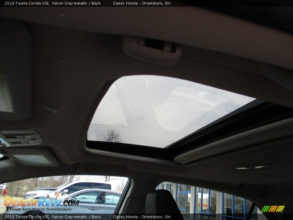 2019 Toyota Corolla XSE Falcon Gray metallic / Black Photo #31