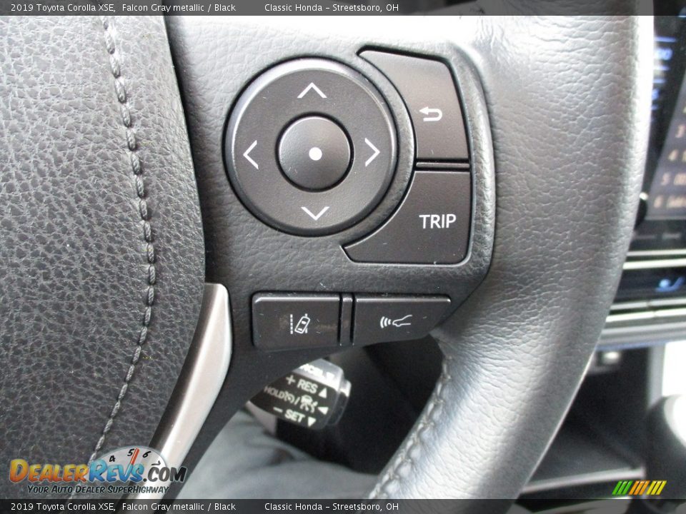 2019 Toyota Corolla XSE Falcon Gray metallic / Black Photo #36