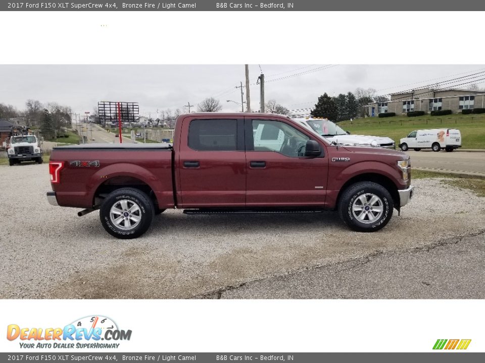 2017 Ford F150 XLT SuperCrew 4x4 Bronze Fire / Light Camel Photo #1