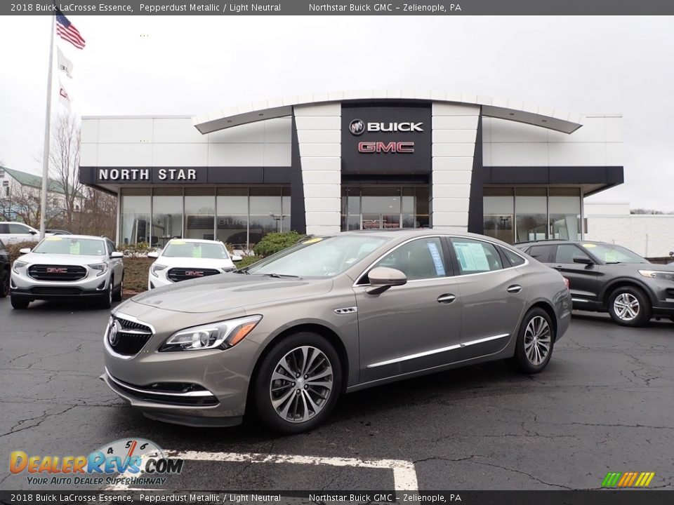 2018 Buick LaCrosse Essence Pepperdust Metallic / Light Neutral Photo #1