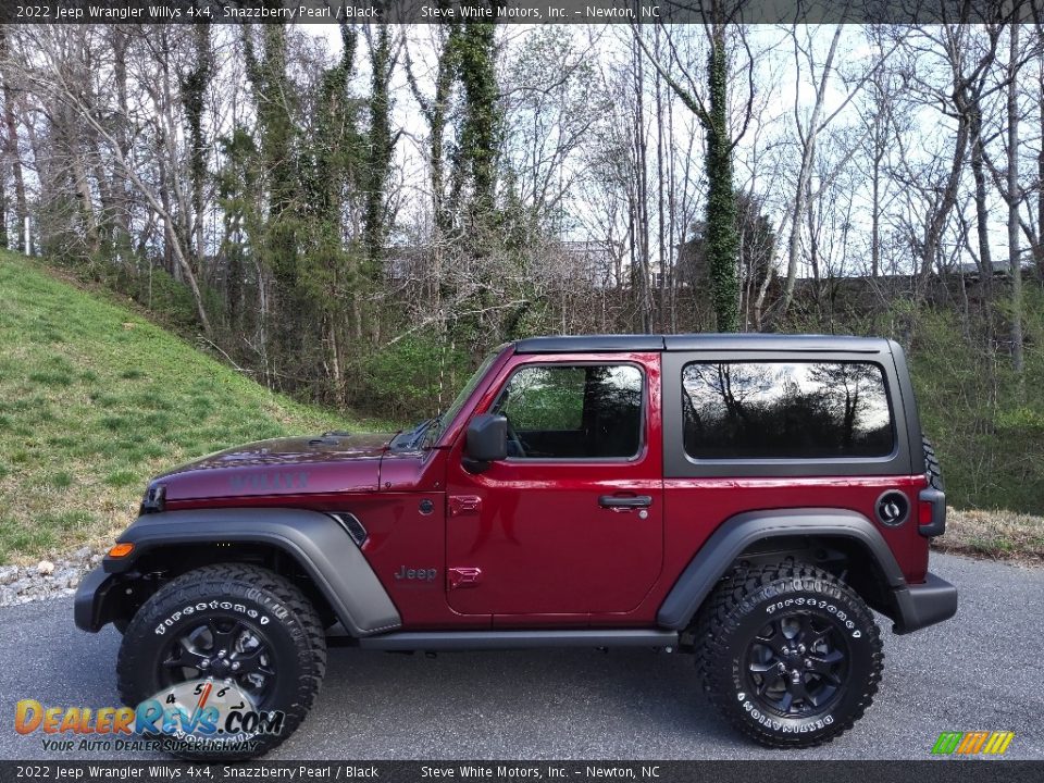 Snazzberry Pearl 2022 Jeep Wrangler Willys 4x4 Photo #1