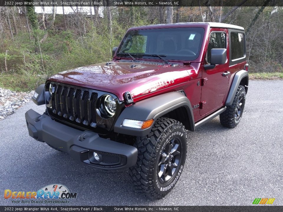 2022 Jeep Wrangler Willys 4x4 Snazzberry Pearl / Black Photo #2