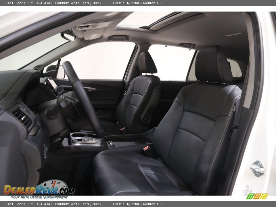 Front Seat of 2021 Honda Pilot EX-L AWD Photo #5