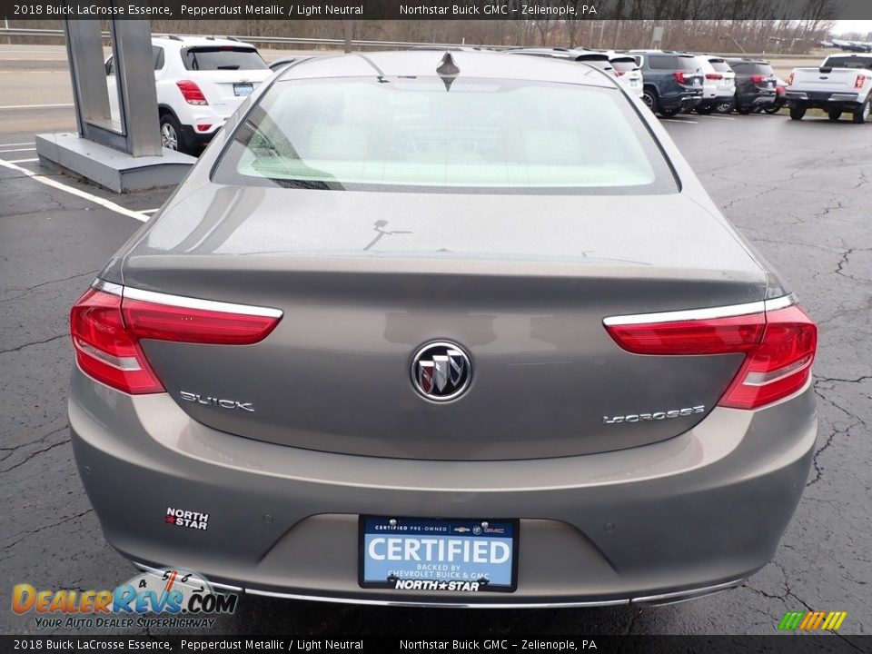 2018 Buick LaCrosse Essence Pepperdust Metallic / Light Neutral Photo #9