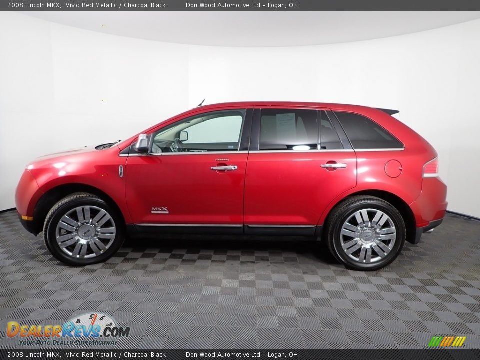 Vivid Red Metallic 2008 Lincoln MKX  Photo #10