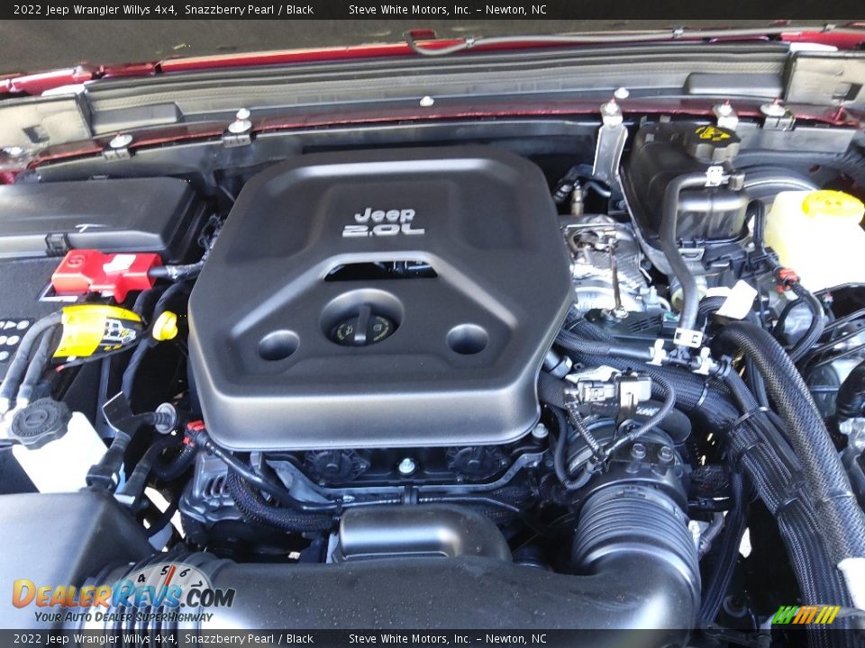 2022 Jeep Wrangler Willys 4x4 2.0 Liter Turbocharged DOHC 16-Valve VVT 4 Cylinder Engine Photo #9